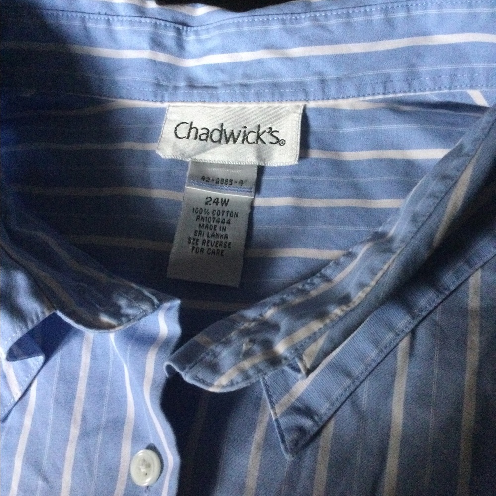 Women plus size button shirt